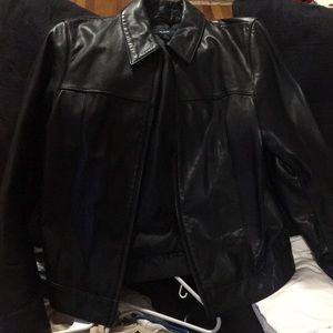 Leather jacket